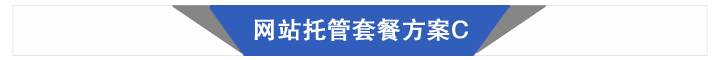 網(wǎng)站托管套餐 